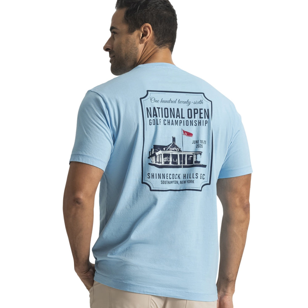 U.S. OPEN ALT LOGO TEE | LT.BLUE