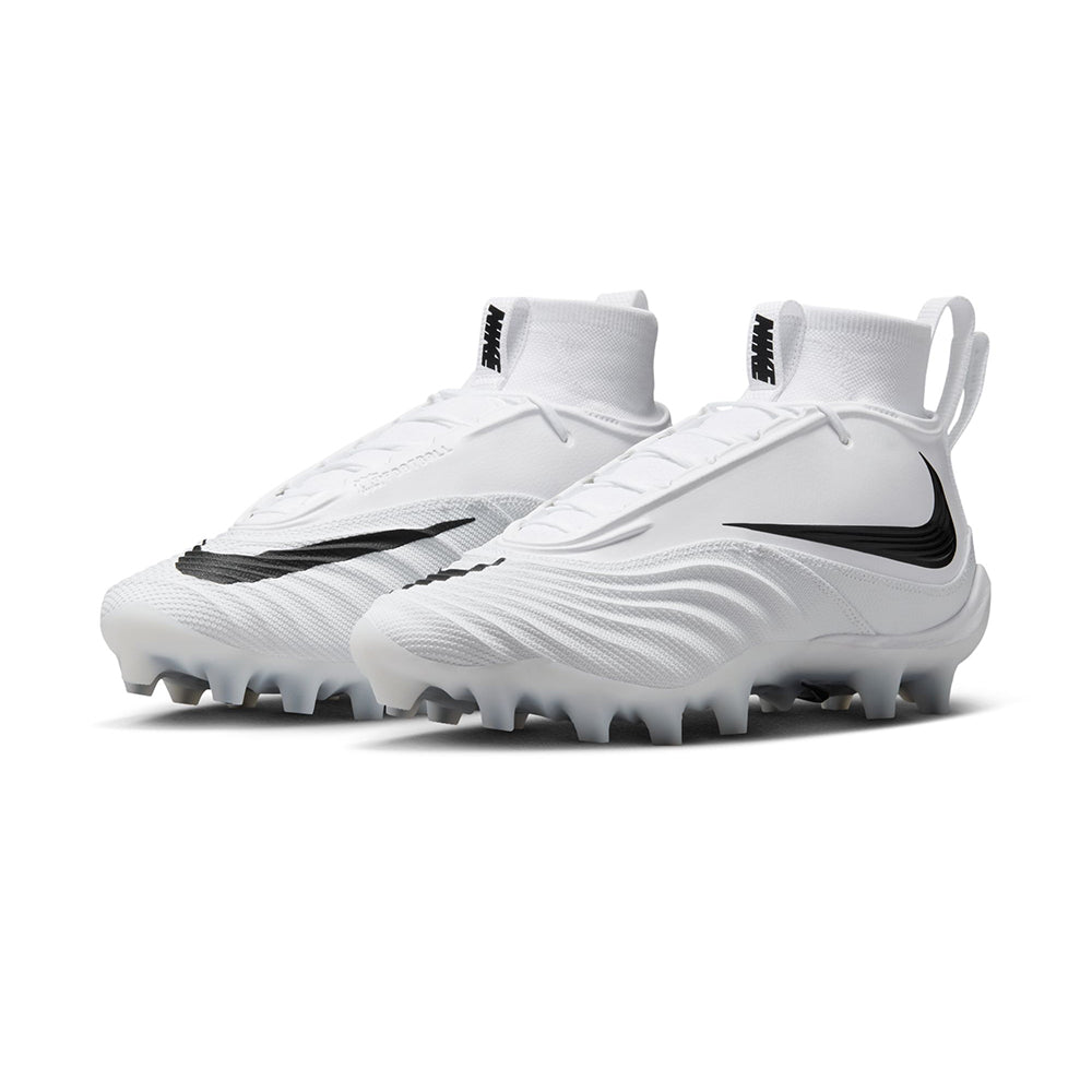 Nike Alpha Menace 5 Pro Football Cleats in White Color