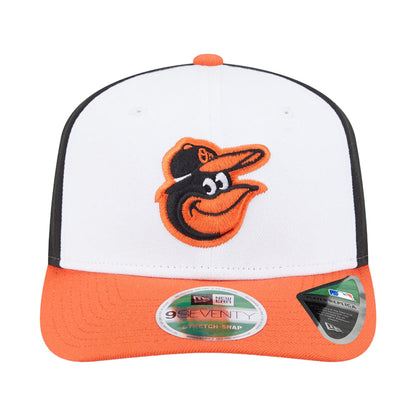 BALT 970SS MLB PLYR HAT | BLK/WHT/OR