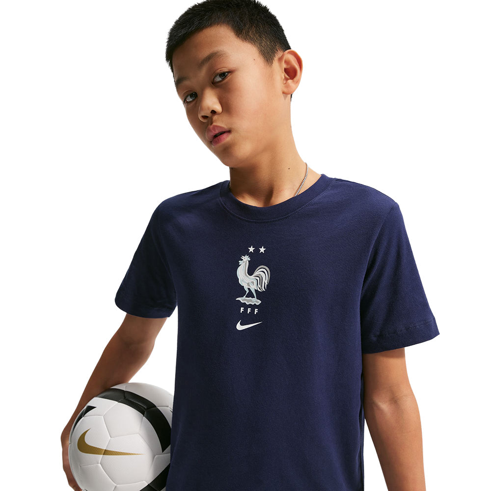 FFF SOCCER TEE | 498-BLKBLU