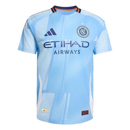 Adidas New York City FC H Jersey Fan Apparel in Blue Color