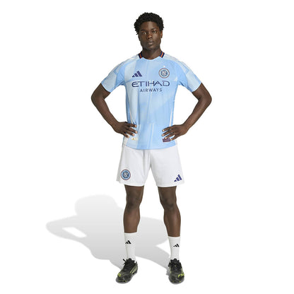 Adidas New York City FC H Jersey Fan Apparel in Blue Color