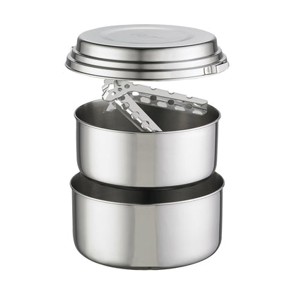 ALPINE 2 POT SET | SILVER