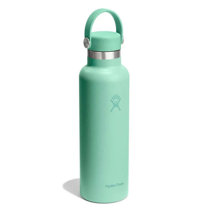 Hydro Flask 21Oz Standard Mouth Water Bottles in Green Color