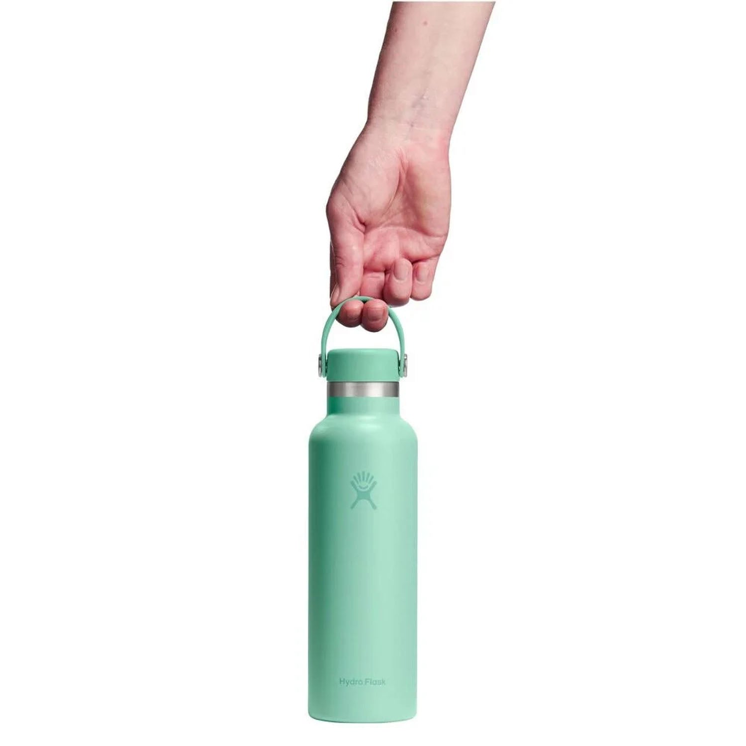 Hydro Flask 21Oz Standard Mouth Water Bottles in Green Color