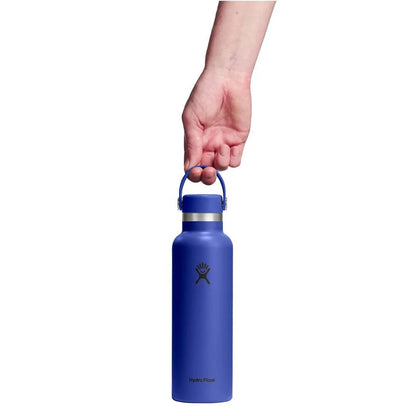 Hydro Flask 21Oz Standard Mouth Water Bottles in Blue Color