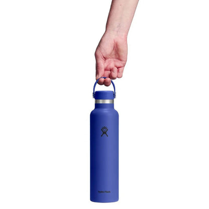 Hydro Flask 24 Oz Standard Mouth Water Bottles in Blue Color