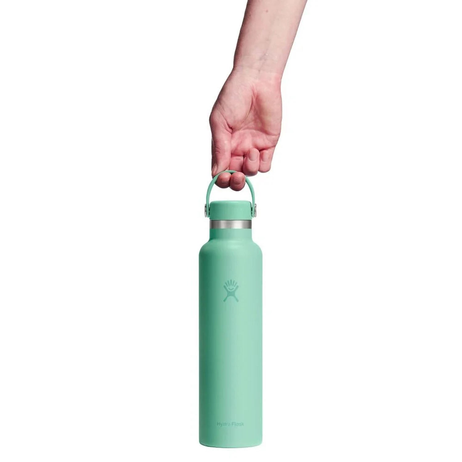 Hydro Flask 24 Oz Standard Mouth Water Bottles in Green Color