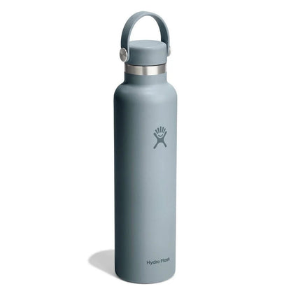 Hydro Flask 24 Oz Standard Mouth Water Bottles in Grey Color