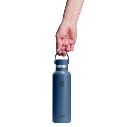 Hydro Flask 21Oz Standard Mouth Water Bottles in Blue Color