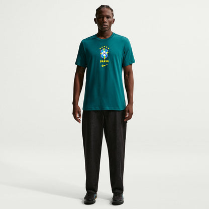 BRAZIL SOCCER TEE | 381-TEAL