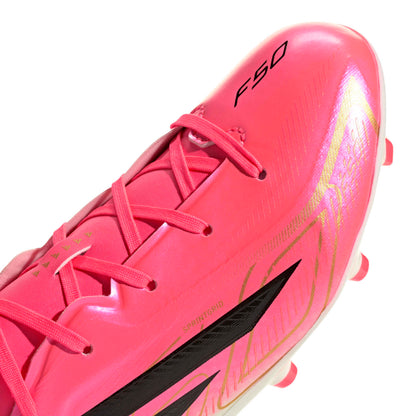 Adidas F50 Hyperfast League FG Soccer Cleats in Red Color