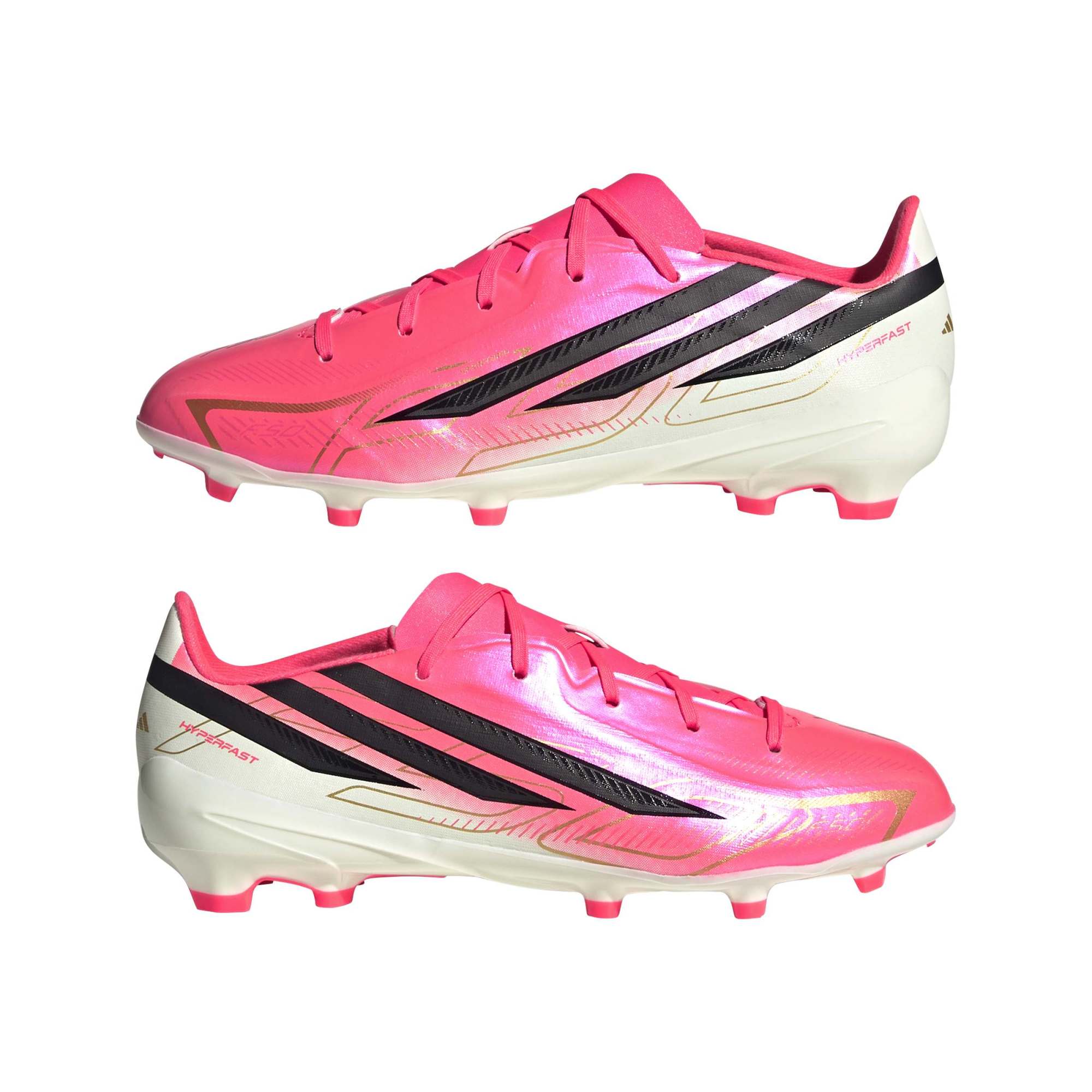 Adidas F50 Hyperfast League FG Soccer Cleats in Red Color