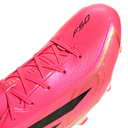 Adidas F50 Hyperfast League FG Soccer Cleats in Red Color