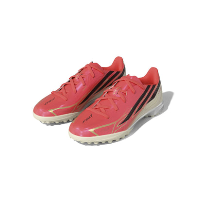Adidas F50 Hyperfast League TF Turf Cleats in Red Color