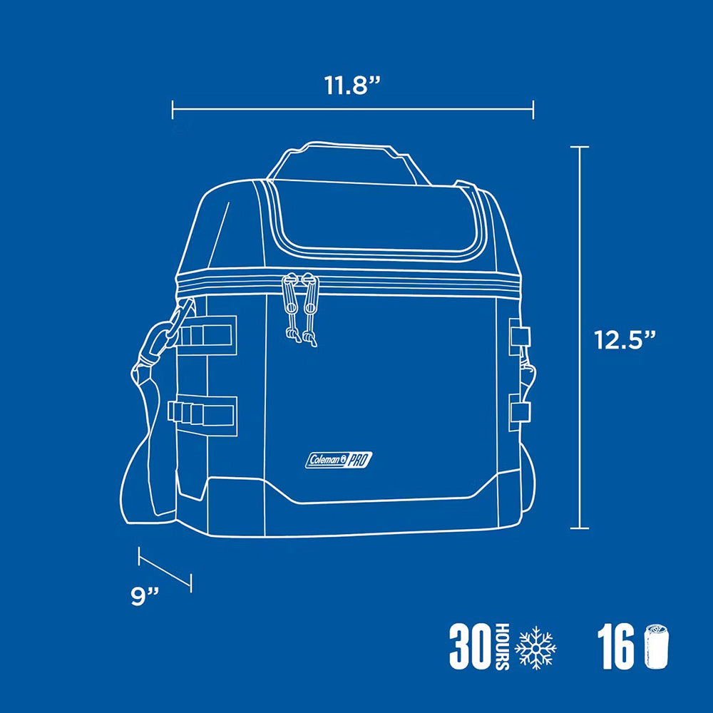 Newell Brands Pro Soft Cooler 16 Can Coolers in Blue Color