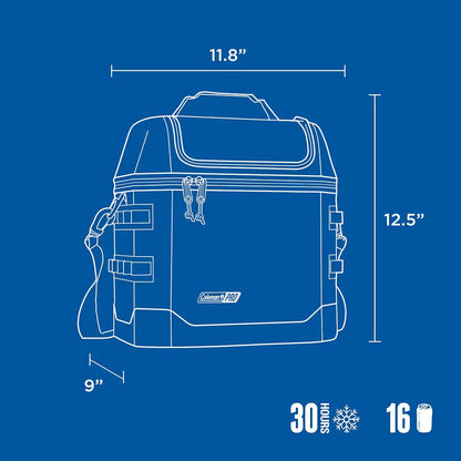 Newell Brands Pro Soft Cooler 16 Can Coolers in Blue Color