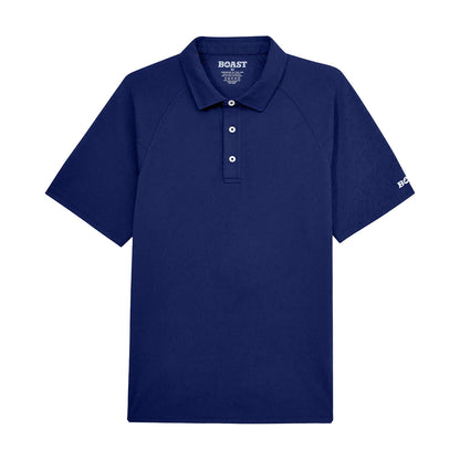 Boast Raglan 2.0 Polo Tops in Blue Color
