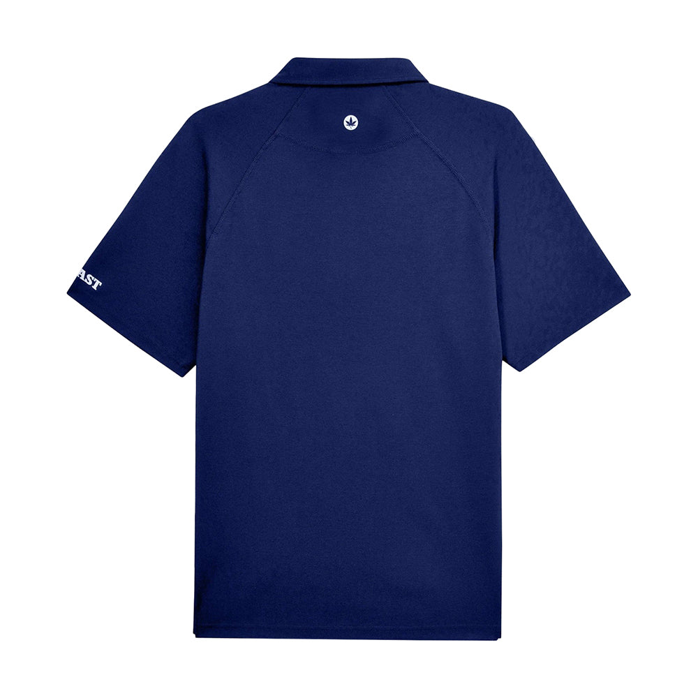 Boast Raglan 2.0 Polo Tops in Blue Color