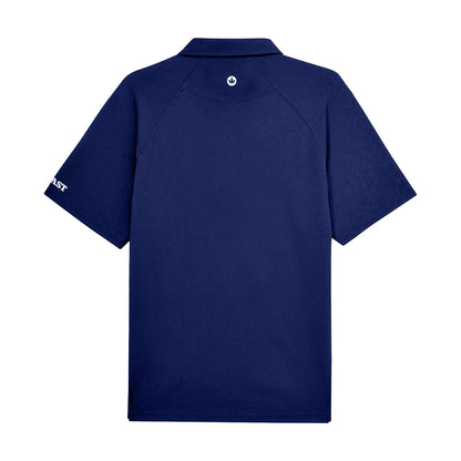 Boast Raglan 2.0 Polo Tops in Blue Color