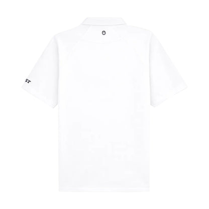 Boast Raglan 2.0 Polo Tops in White Color