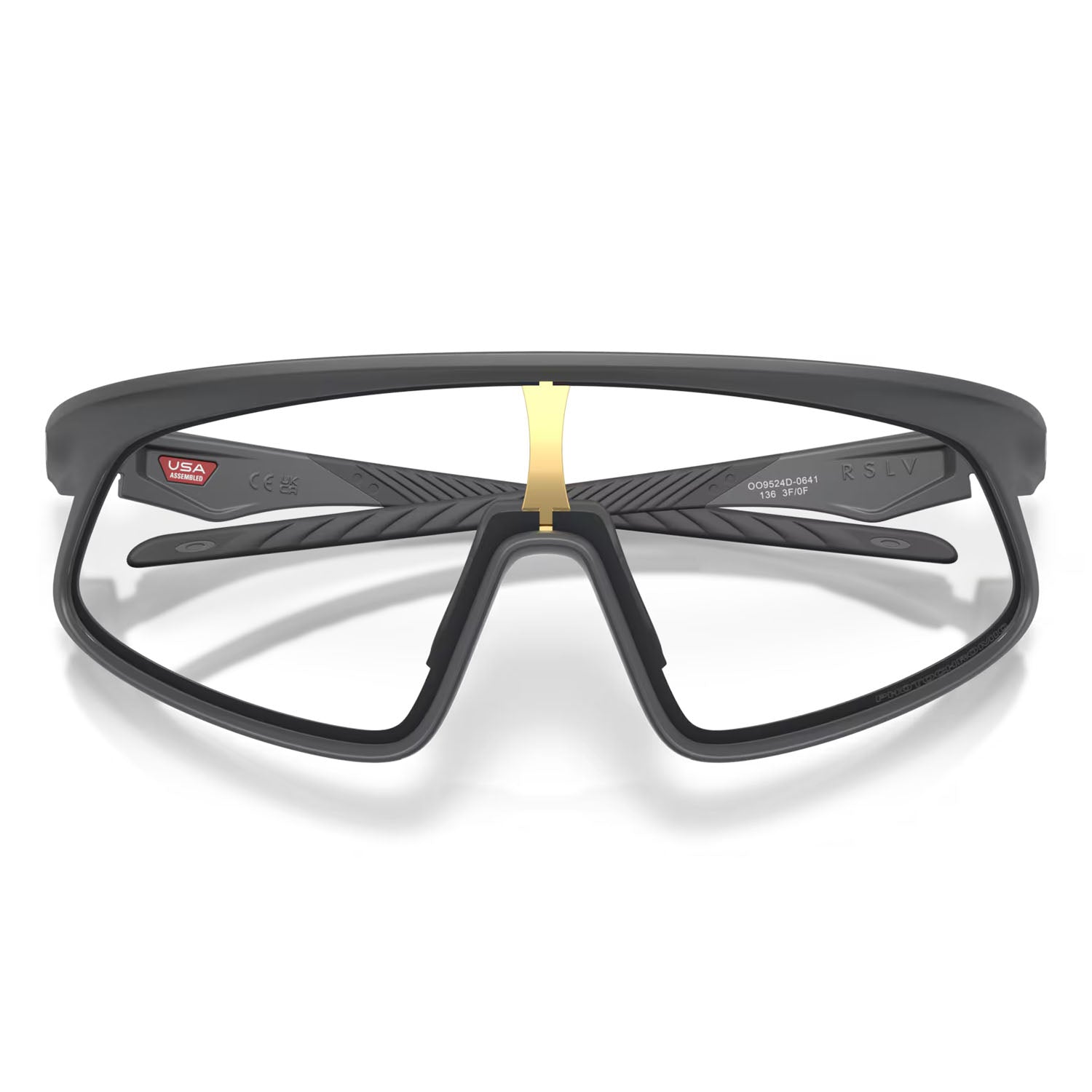 Oakley Rslv 141 Mtt Carbon Phot Accessories in Grey Color