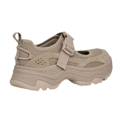 Teva W Ampsole Gaila Mary Jan Sandals in Khaki Color