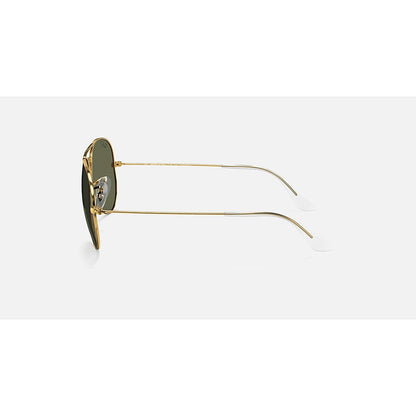 Ray Ban Aviator Lrg Metal Arista Accessories in Green Color