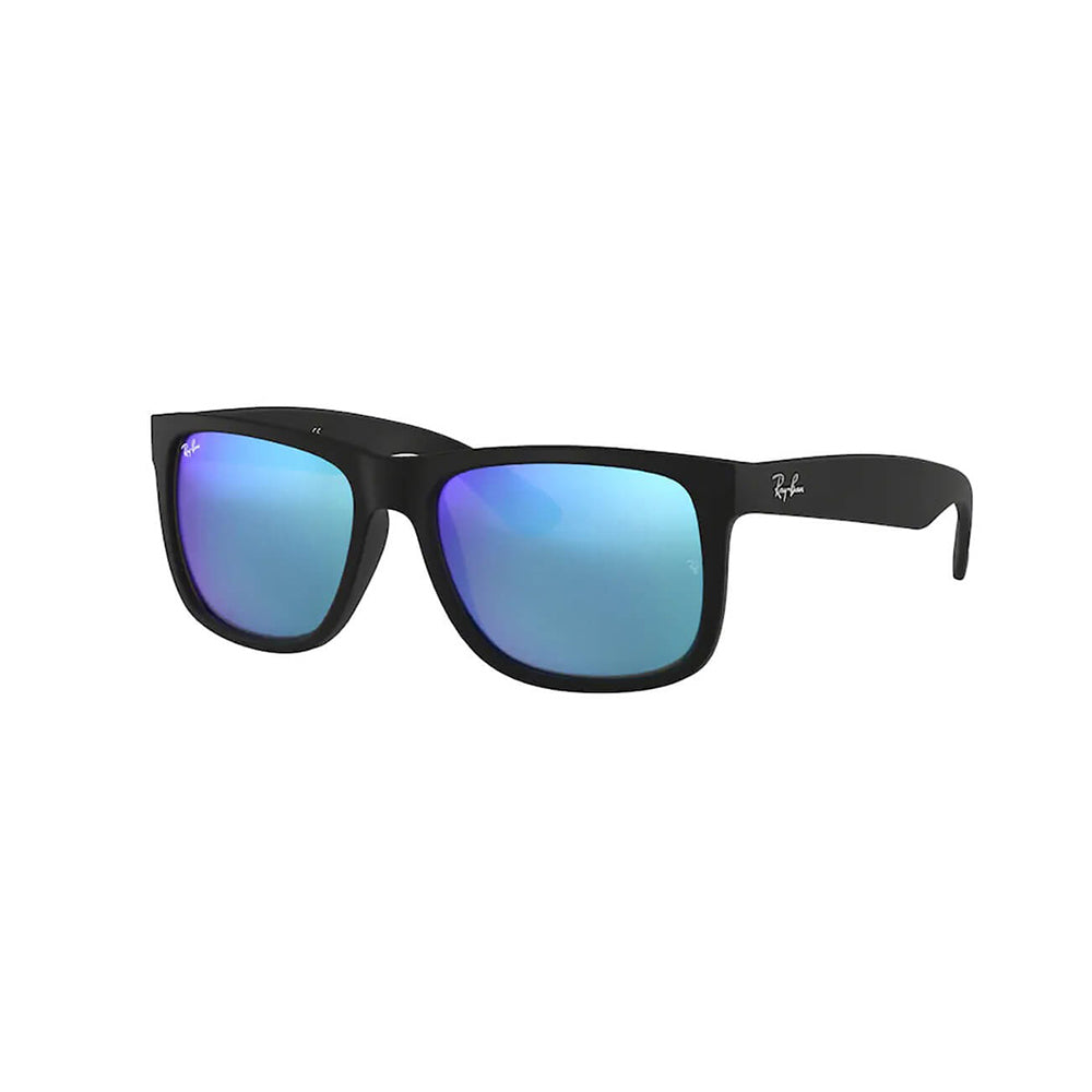 Ray Ban Justin Rubber Black Accessories in Blue Color