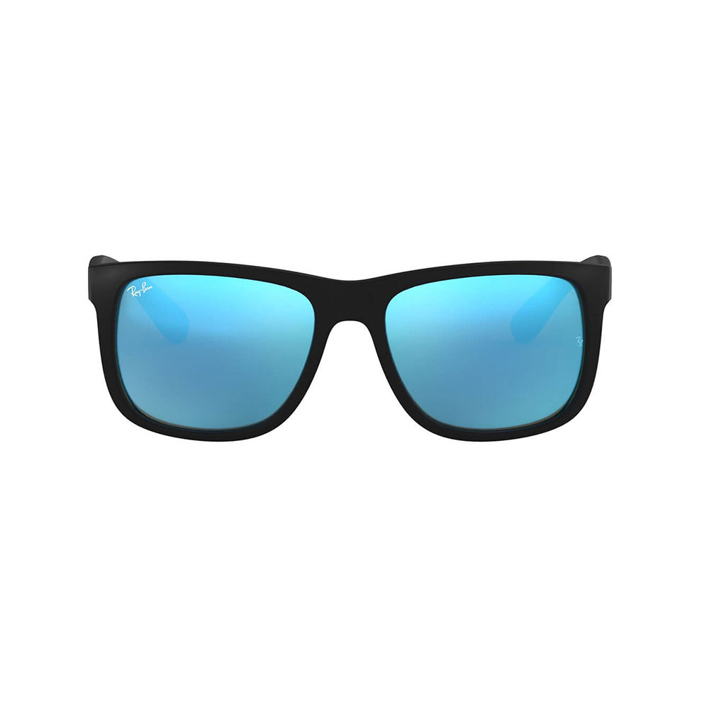 Ray Ban Justin Rubber Black Accessories in Blue Color