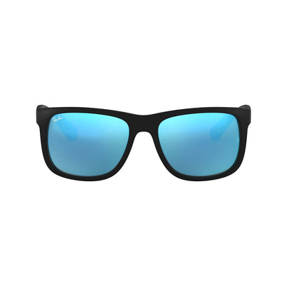 Ray Ban Justin Rubber Black Accessories in Blue Color