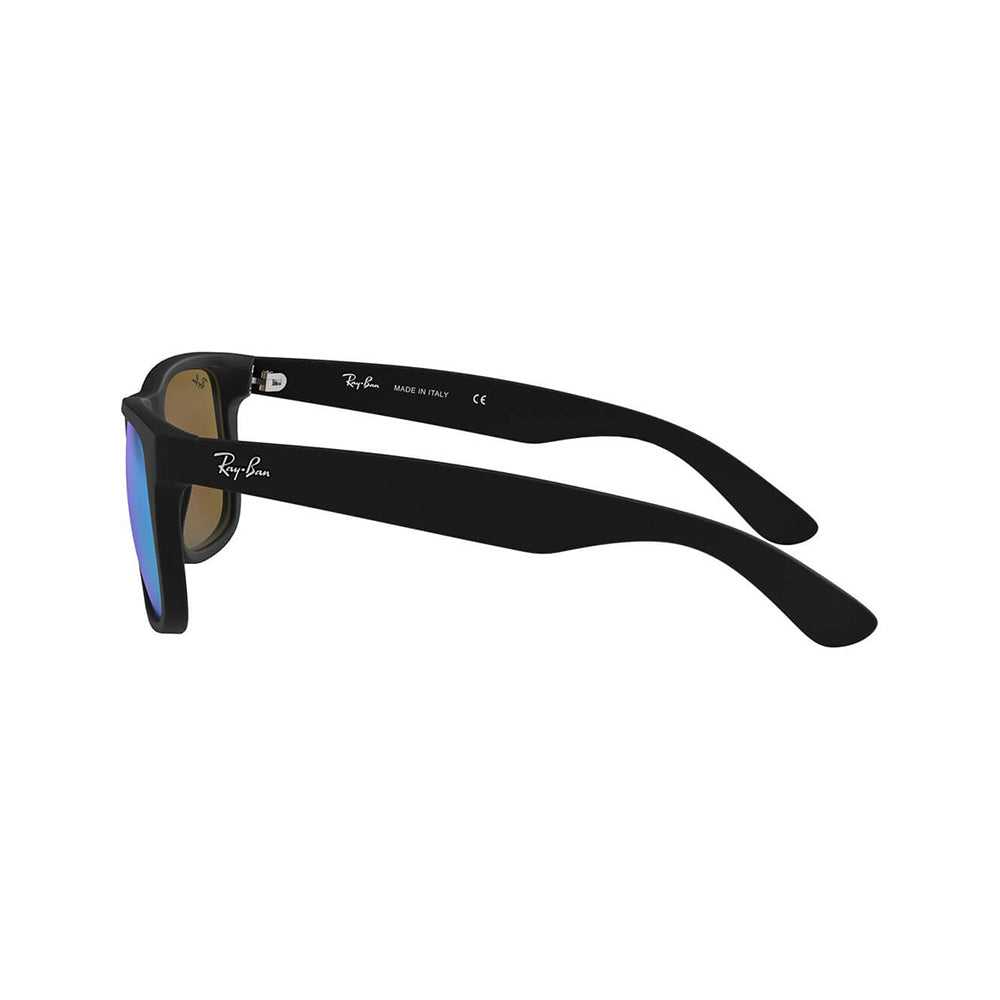 Ray Ban Justin Rubber Black Accessories in Blue Color