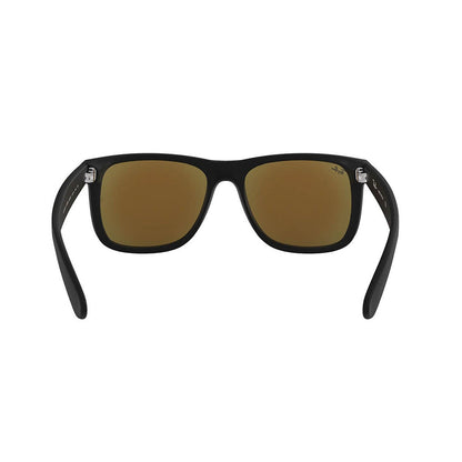 Ray Ban Justin Rubber Black Accessories in Blue Color
