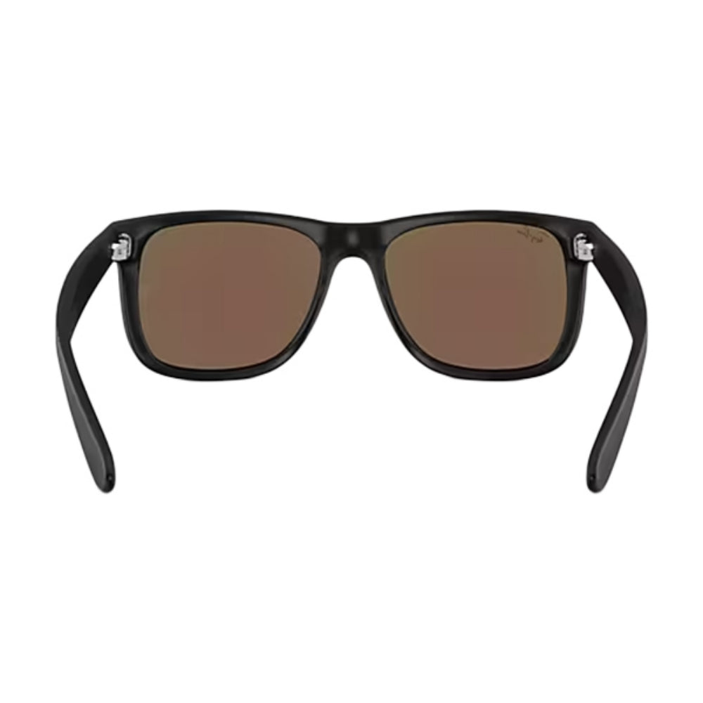 Ray Ban Justin Rubber Black | BLUE FLASH – Paragon Sports