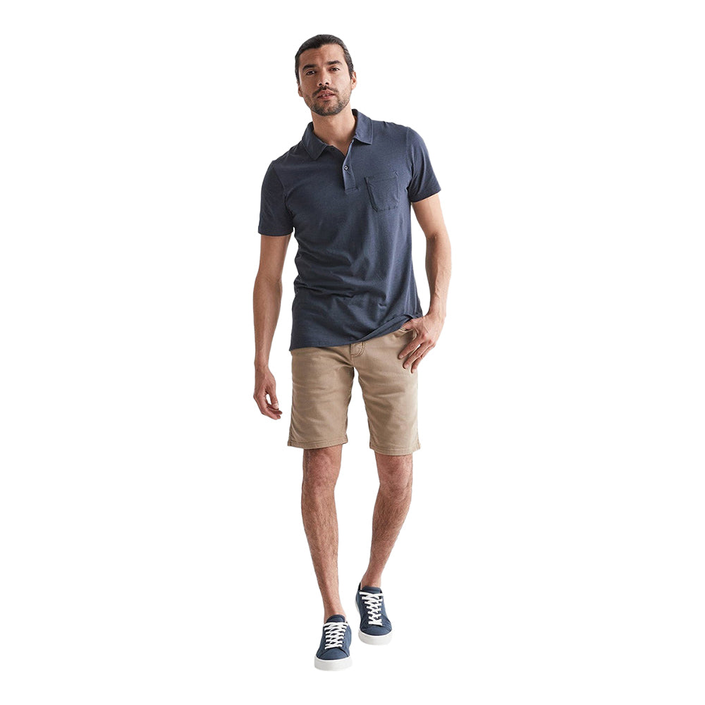 Duer No Sweat Short Slim Vests in Khaki Color