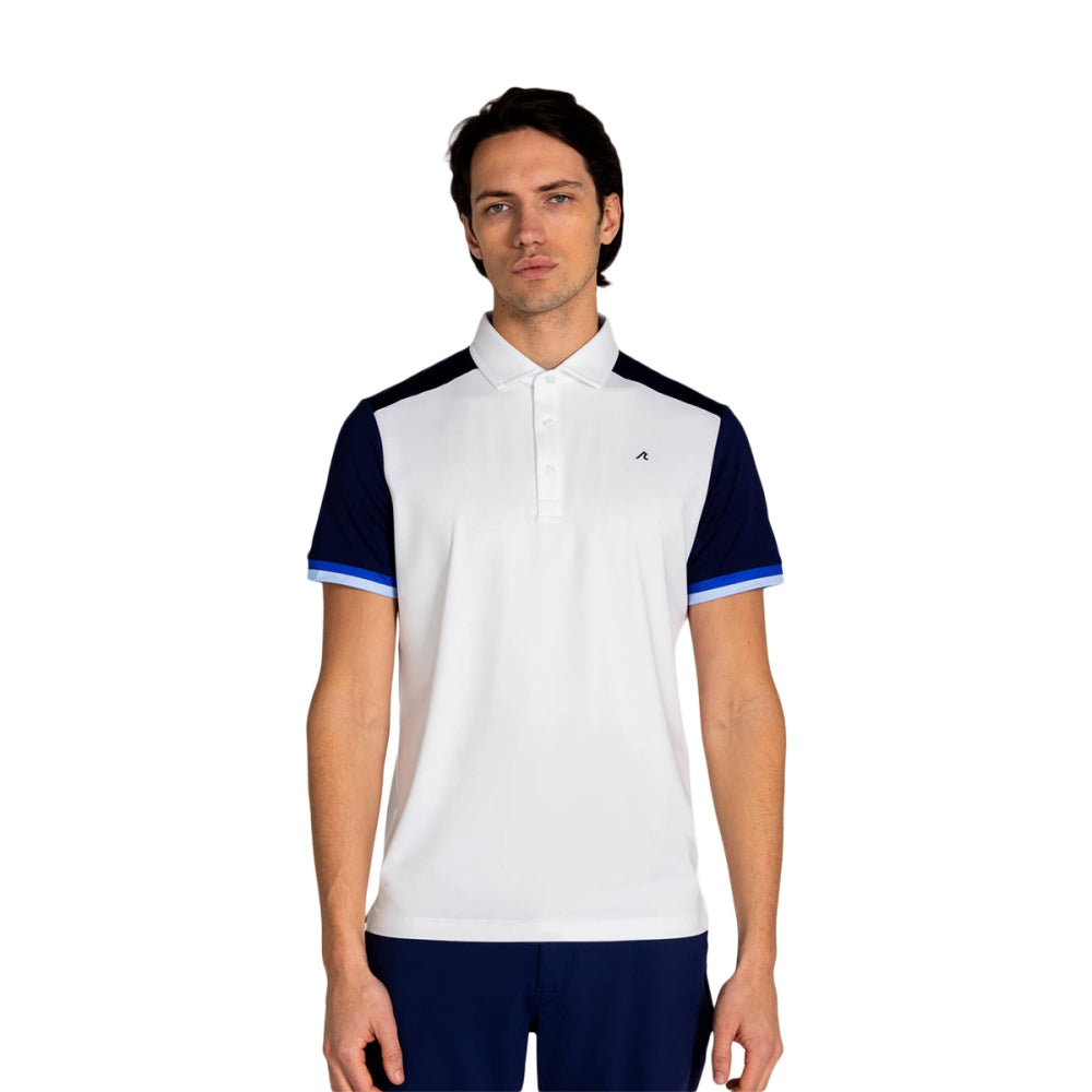 SYDNEY POLO | WHITE/NAVY