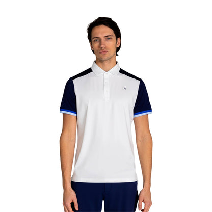 SYDNEY POLO | WHITE/NAVY
