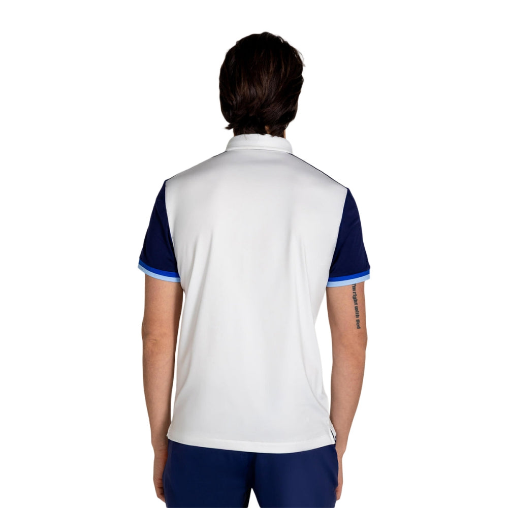 SYDNEY POLO | WHITE/NAVY