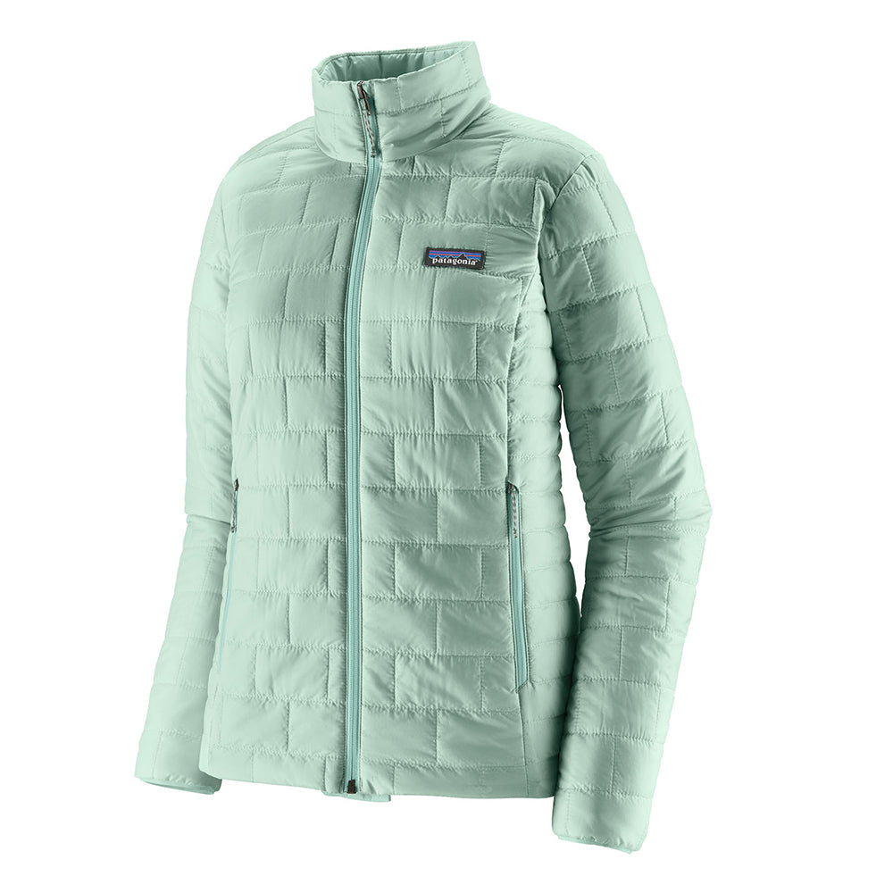 Patagonia W Nano Puff Jkt Midlayer in Blue Color