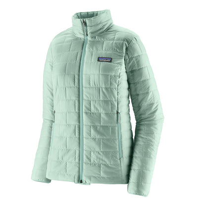 Patagonia W Nano Puff Jkt Midlayer in Blue Color