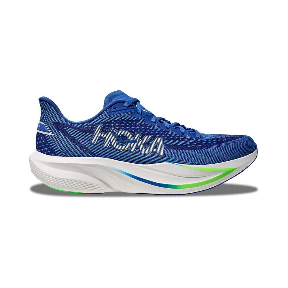 Hoka M Mach 7 Running Shoes in Blue Color