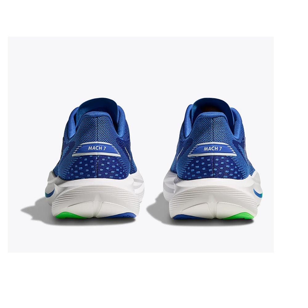 Hoka M Mach 7 Running Shoes in Blue Color