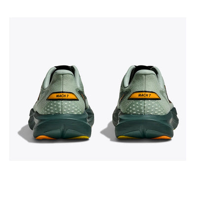Hoka M Mach 7 Running Shoes in Green Color