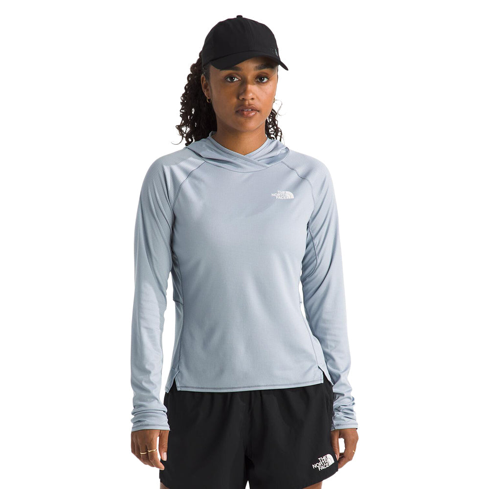 The North Face Womens Sunriser Hoodie Pullover in Grey Color