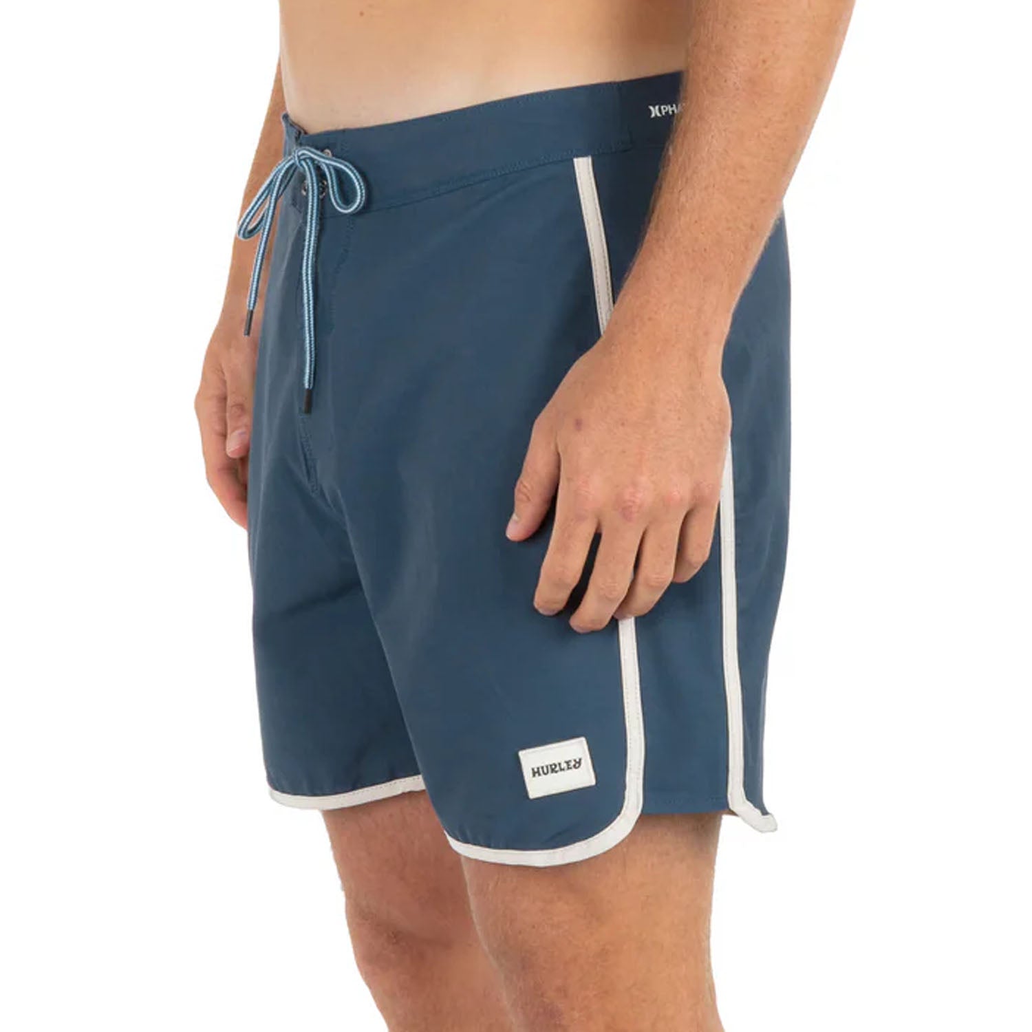 Hurley Phantom Nat Scallop 17 Swimsuits in Blue Color