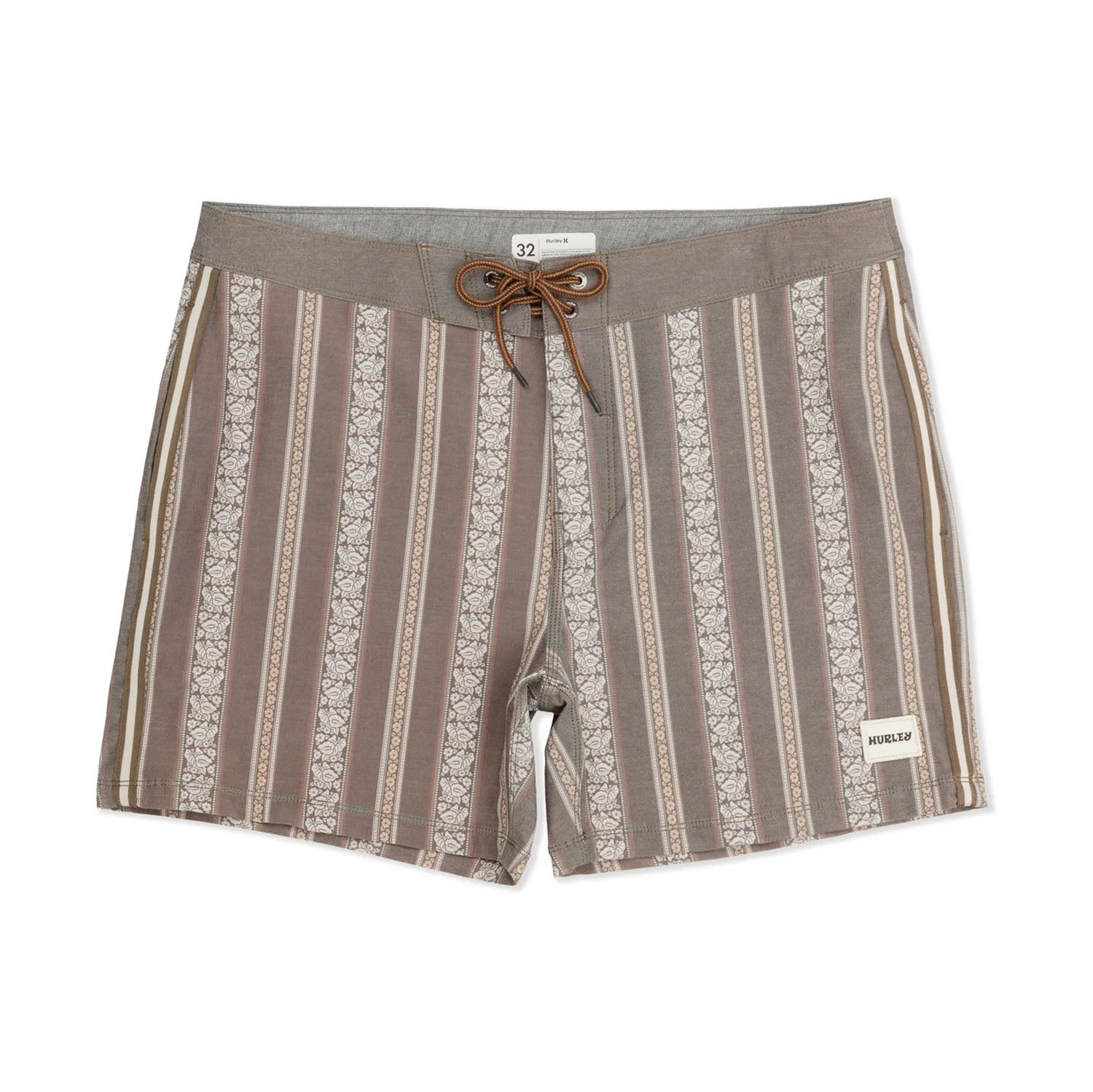 Hurley Phantom Naturals Sess 16 Swimsuits in Brown Color