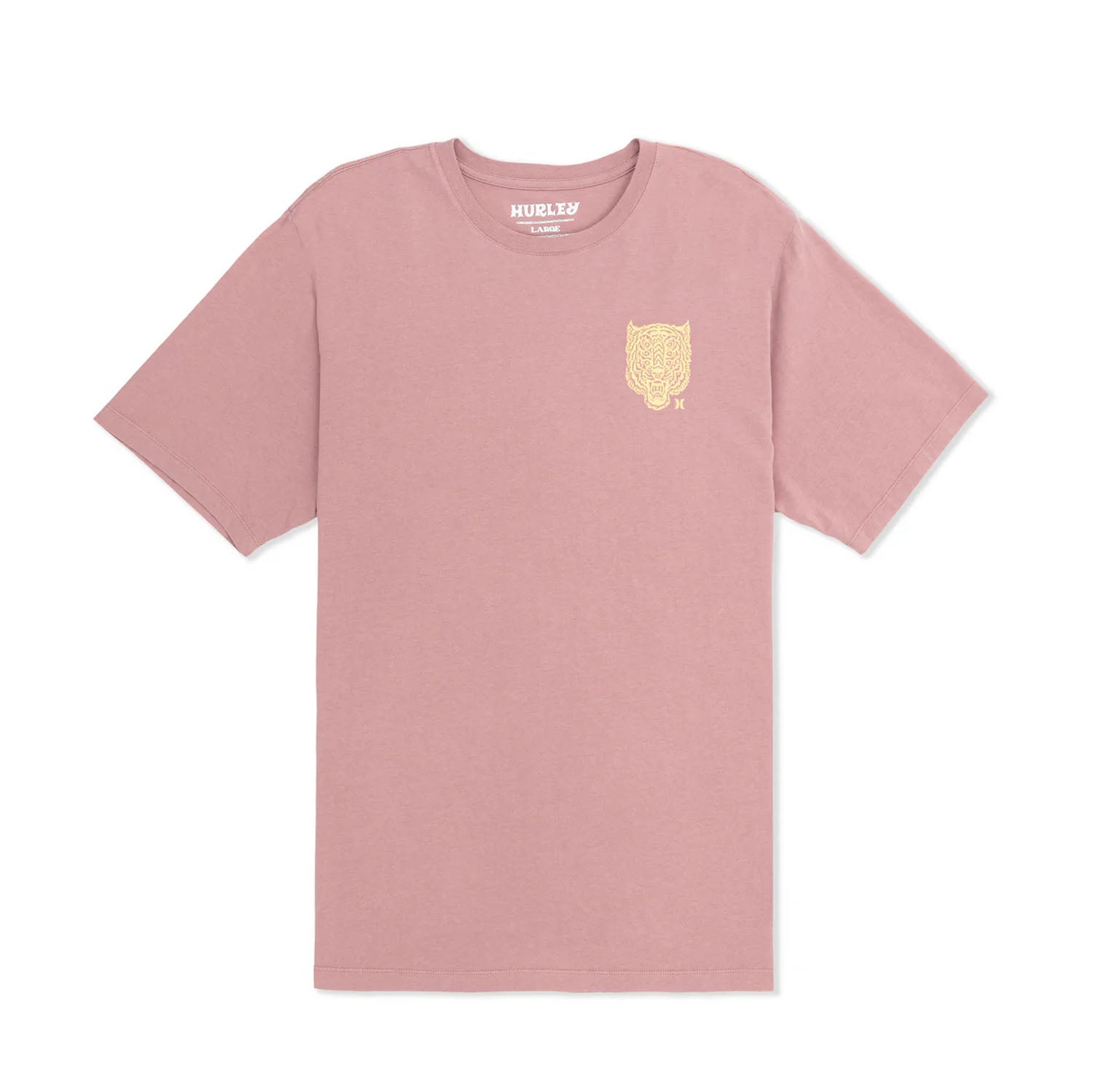 Hurley Tigre short sleeve Tee Tops in Purple Color