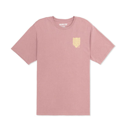 Hurley Tigre short sleeve Tee Tops in Purple Color