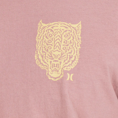 Hurley Tigre short sleeve Tee Tops in Purple Color