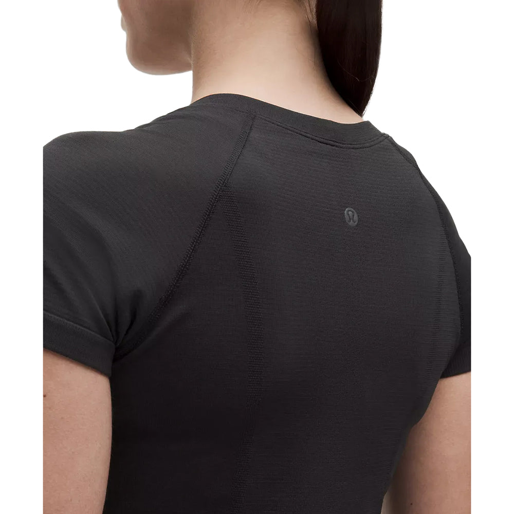 Lululemon Swiftly Tech short sleeve Shirt 2. Tops in Black Color